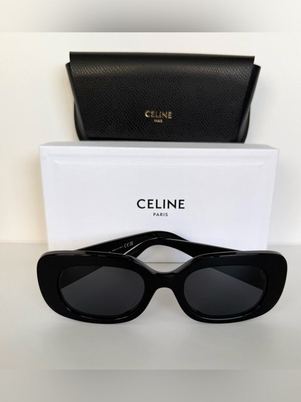 NEW!!! Celine women black sunglasses CL40287U 01A Authentic